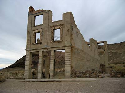 Rhyolite's bank