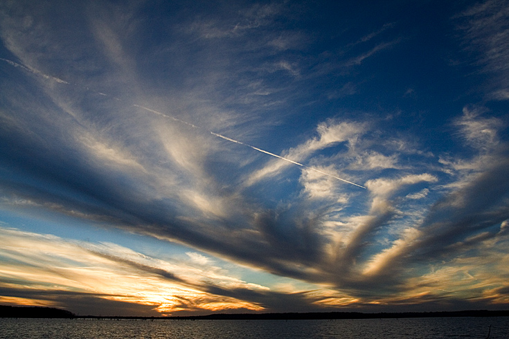 Sunset at Clinton Lake || Canon350d/EF17-40/F4L@17| 1/800s | f8 | ISO400 |handheld