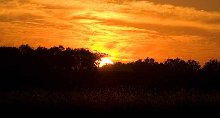 October Sunset || Canon350d/EF70-200/F4L@200 | 1/640s | f8 | ISO800 | handheld