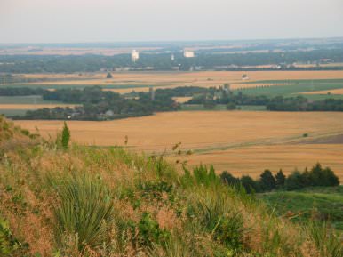 Lindsborg, Viewed from Coronado Heights