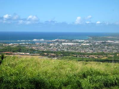 looking towards airport