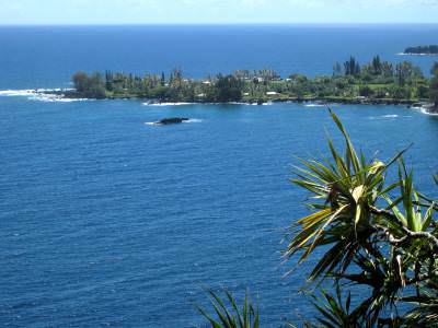 Keanae peninsula, distant view