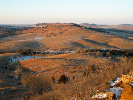 looking north from Coronado Heights