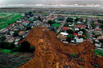 southern CA mud slide