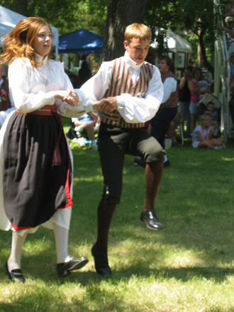 Swedish dancers