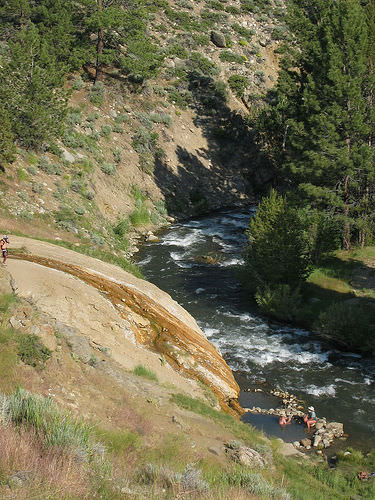 Buckeye hot spring