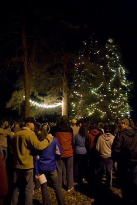 bridge lighting/holiday kickoff