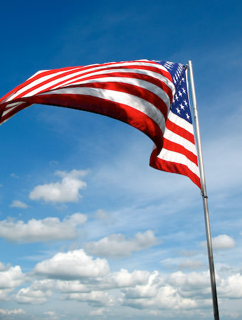 Memorial Day flag