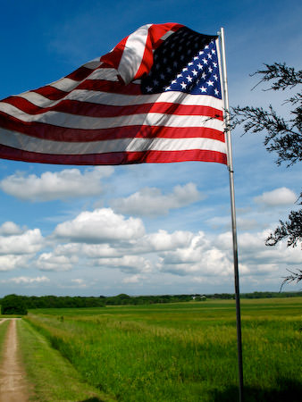 Memorial Day flag