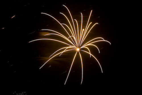 Lindsborg fireworks