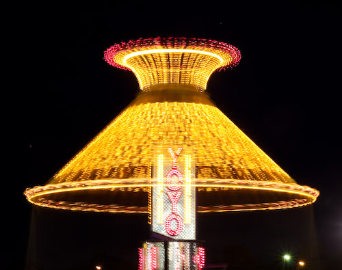 Kansas State Fair, long exposure