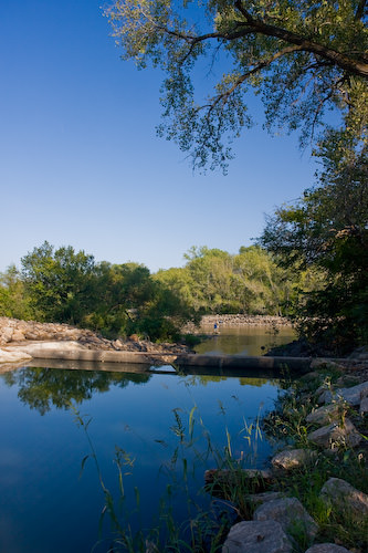 Kanopolis spillway area