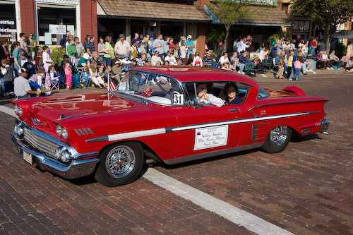 Svensk Hyllningsfest 2007 parade