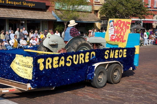 Svensk Hyllningsfest 2007 parade