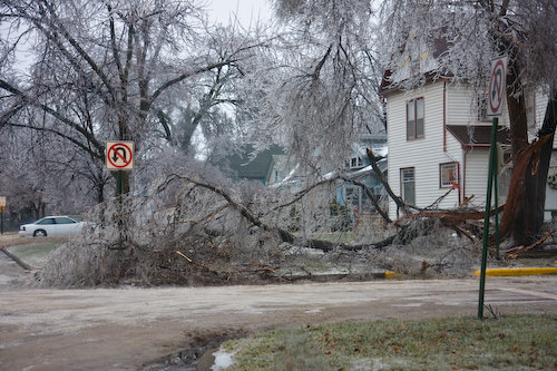 Lindsborg ice storm