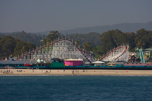 Santa Cruz coast