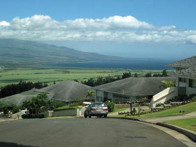 view towards Maalea and Kihei