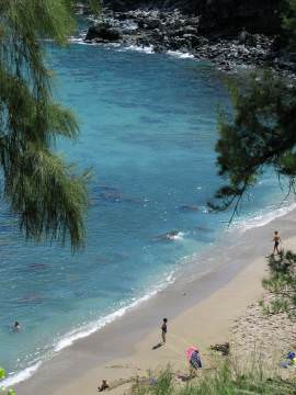 beach at Makuleia Bay