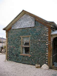 bottle house