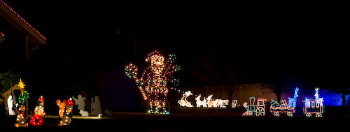 Lindsborg holiday lights