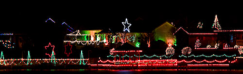 Lindsborg holiday lights