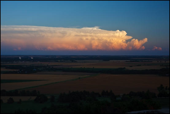 late spring evening