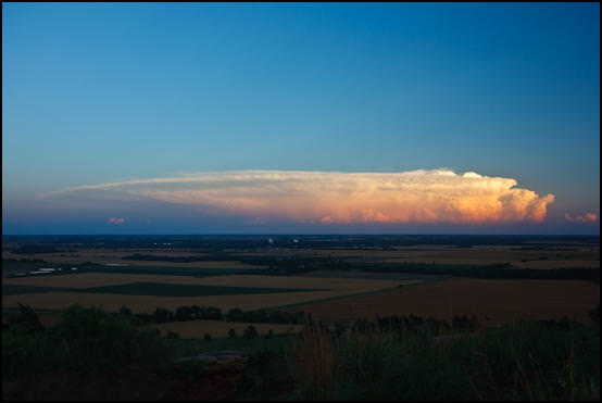 late spring evening