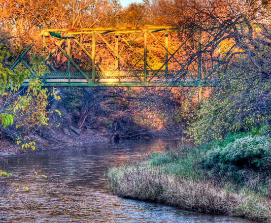 HDR Smoky Hill River Bridge