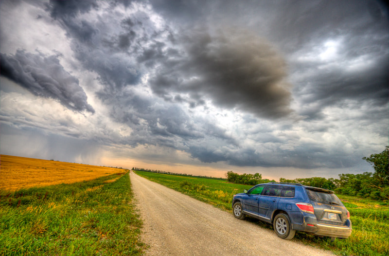 July clouds