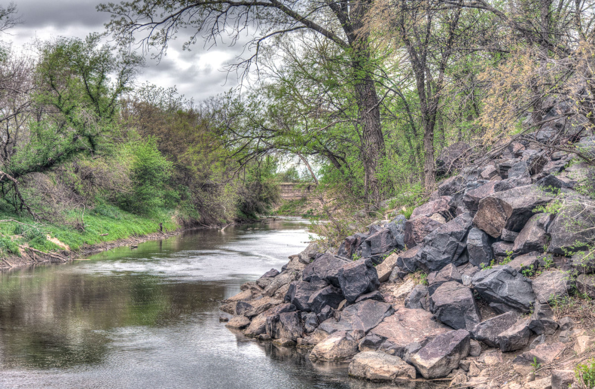 Smoky Hill River, April 2014