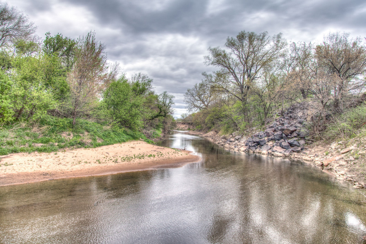 Smoky Hill River, April 2014