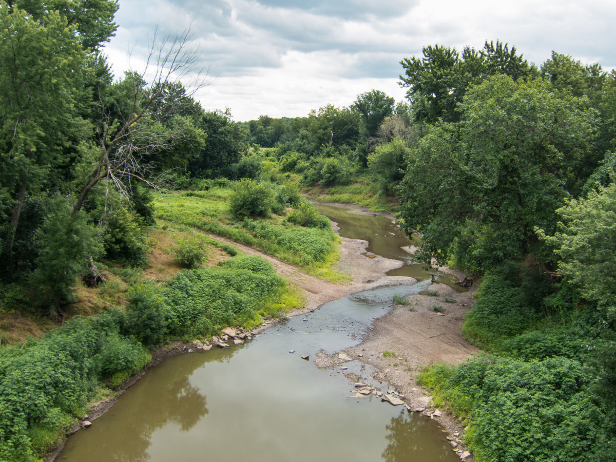 Prairie Spirit Trail, Creek View