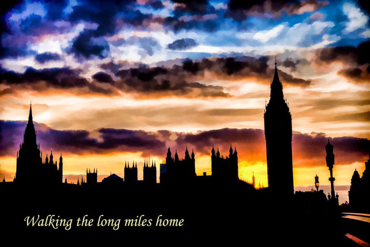 Westminster  Sunset