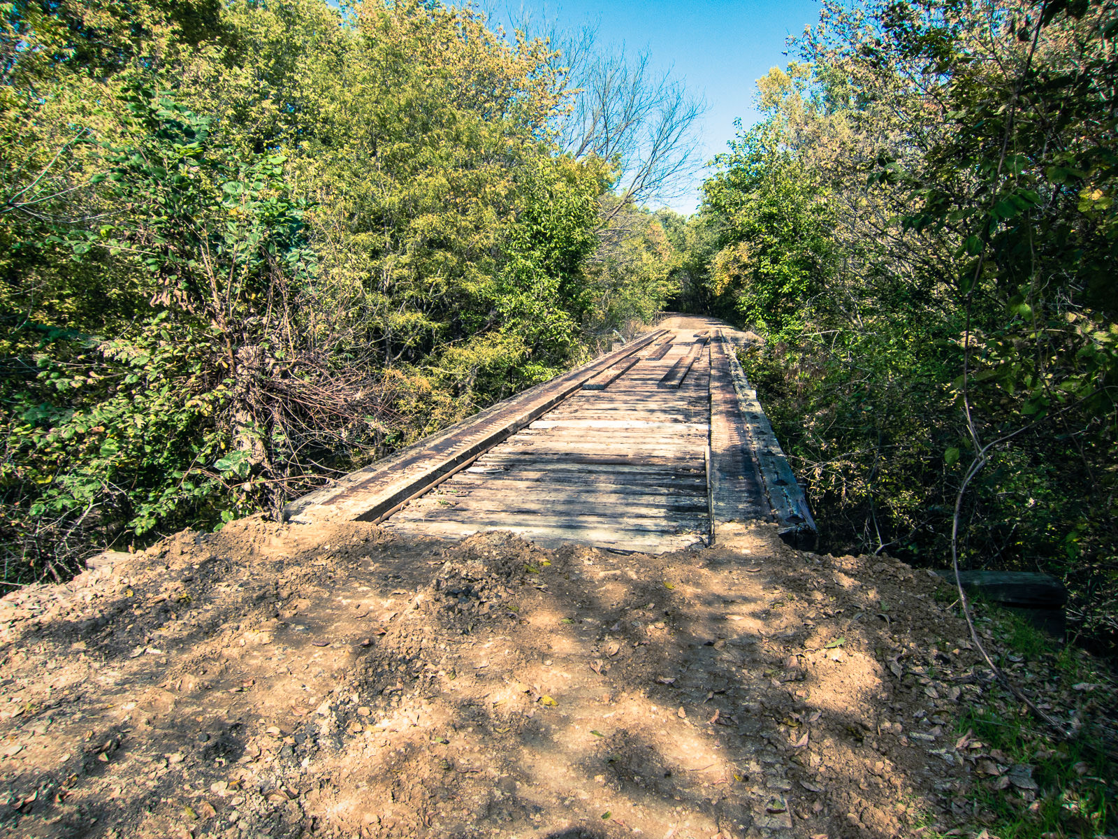 Meadowlark Trail: cool old bridge