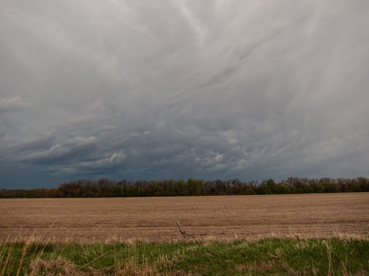 Stormy Ride on the Trail