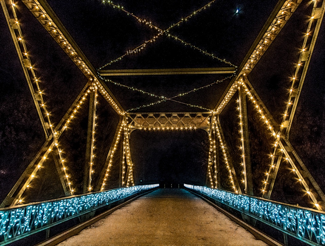 Smoky Hill River Bridge in Lindsborg