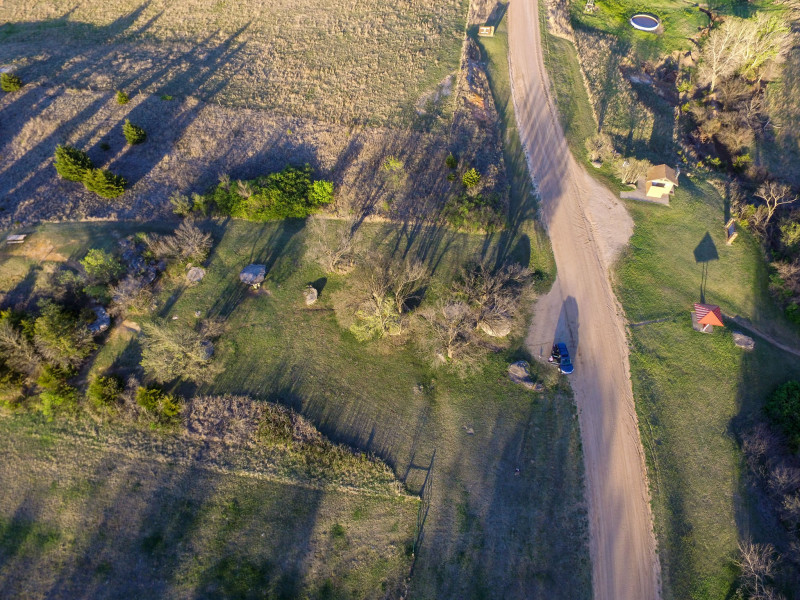 Above Mushroom Rock Park