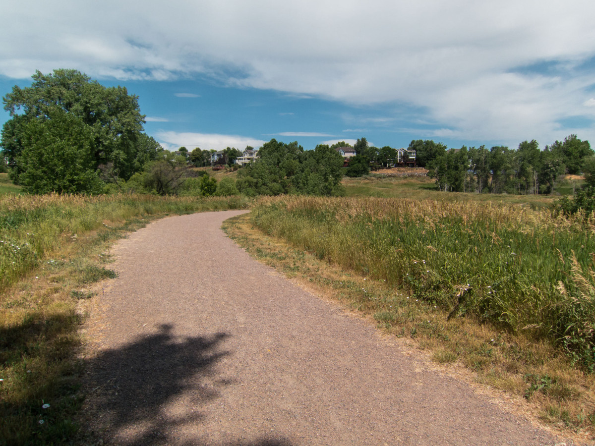View from Louisville CO Bike Trails