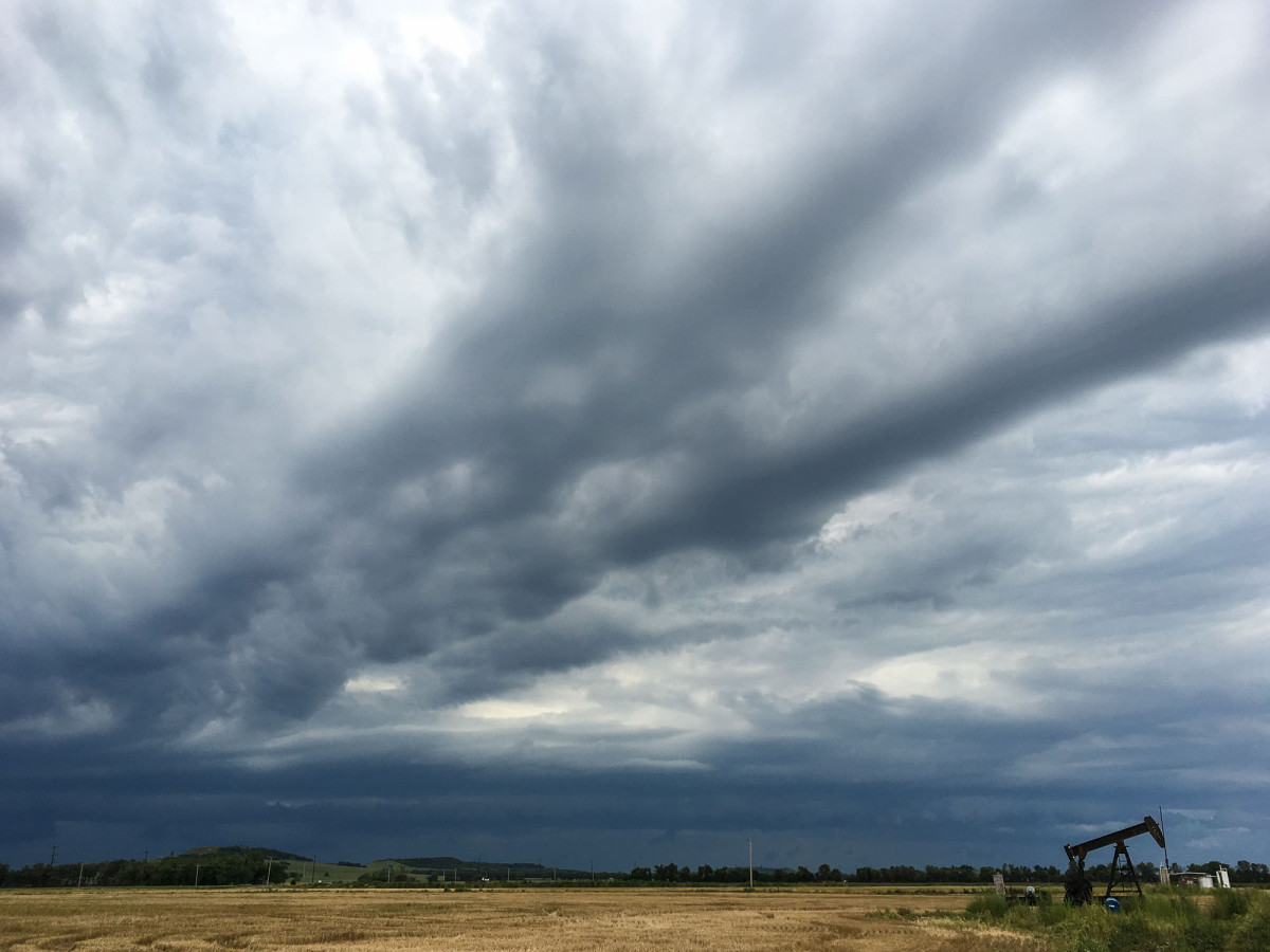 Summer Storm near Lindsborg
