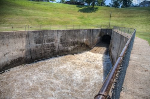 Kanopolis Drive Dam Outflow