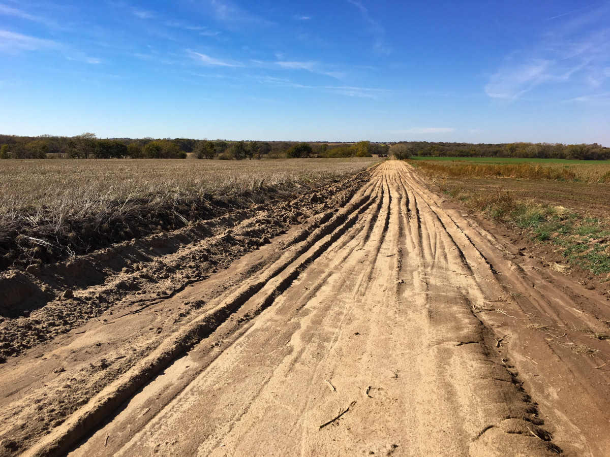 Quivira Road, looking west.