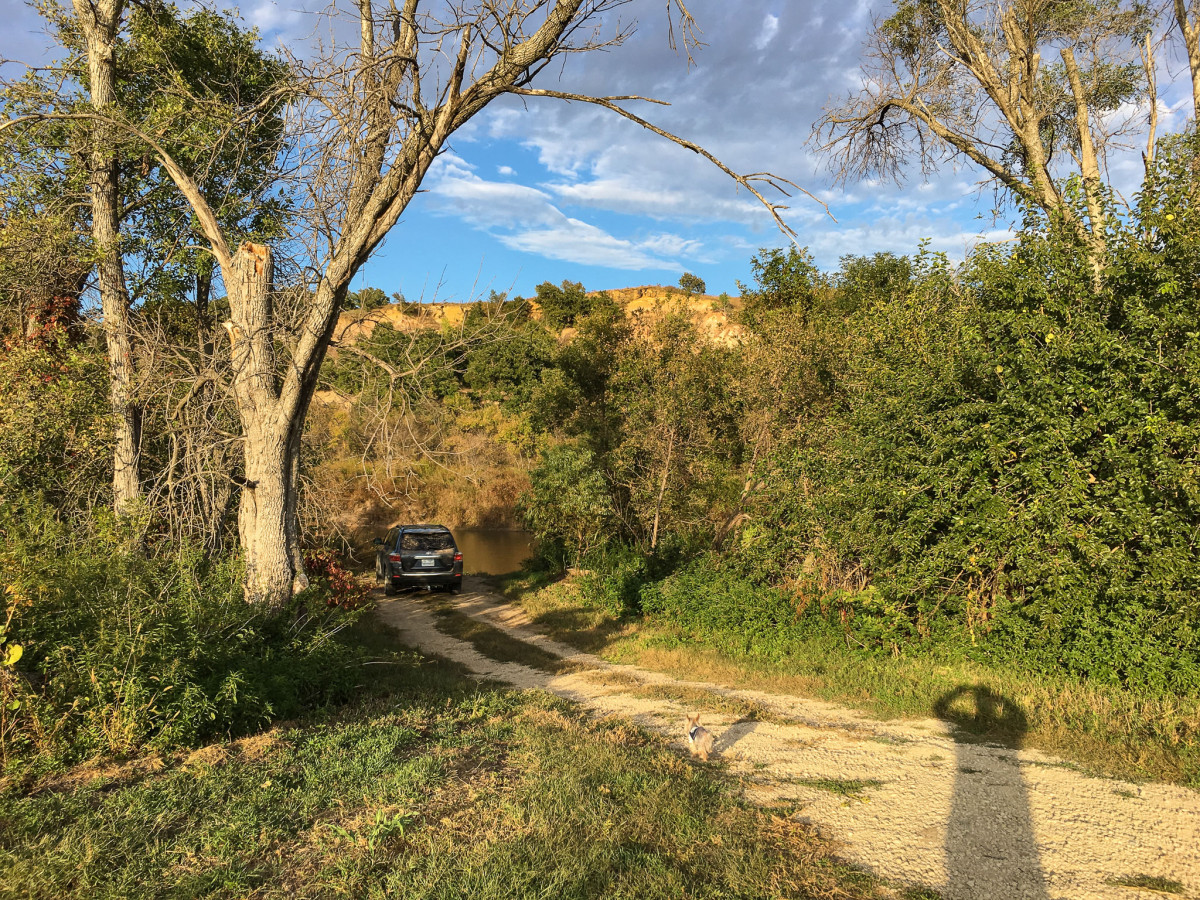 Cliffs along the Smoky Hill River
