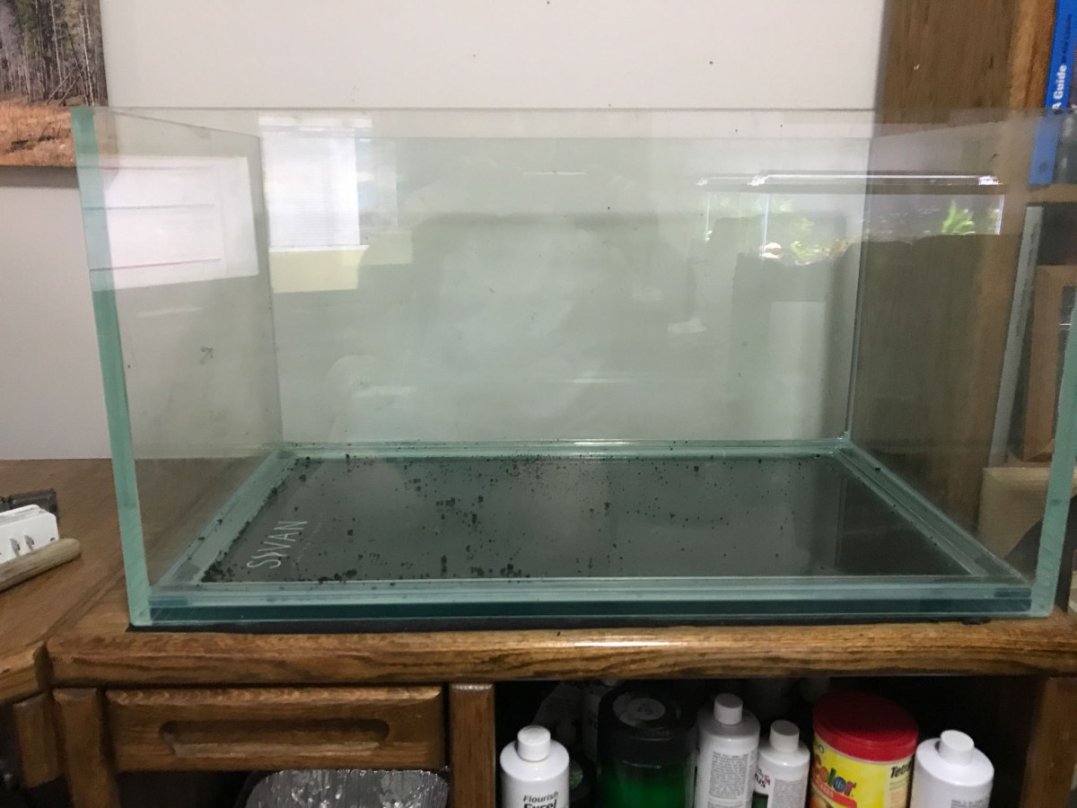Empty 38 gallon