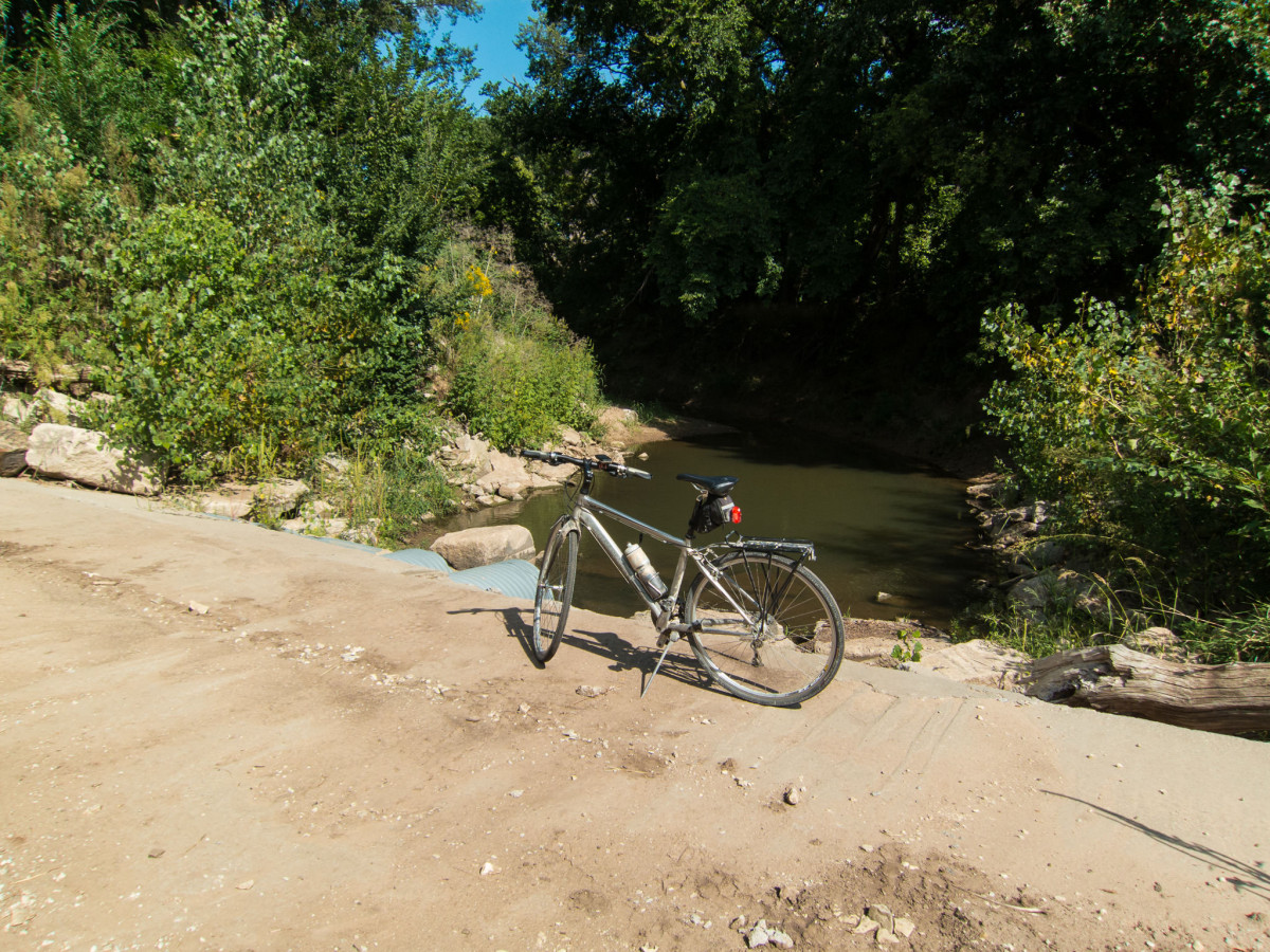 Creek on Quivera Road
