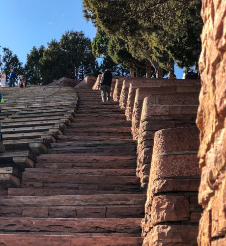 Red Rocks stairs