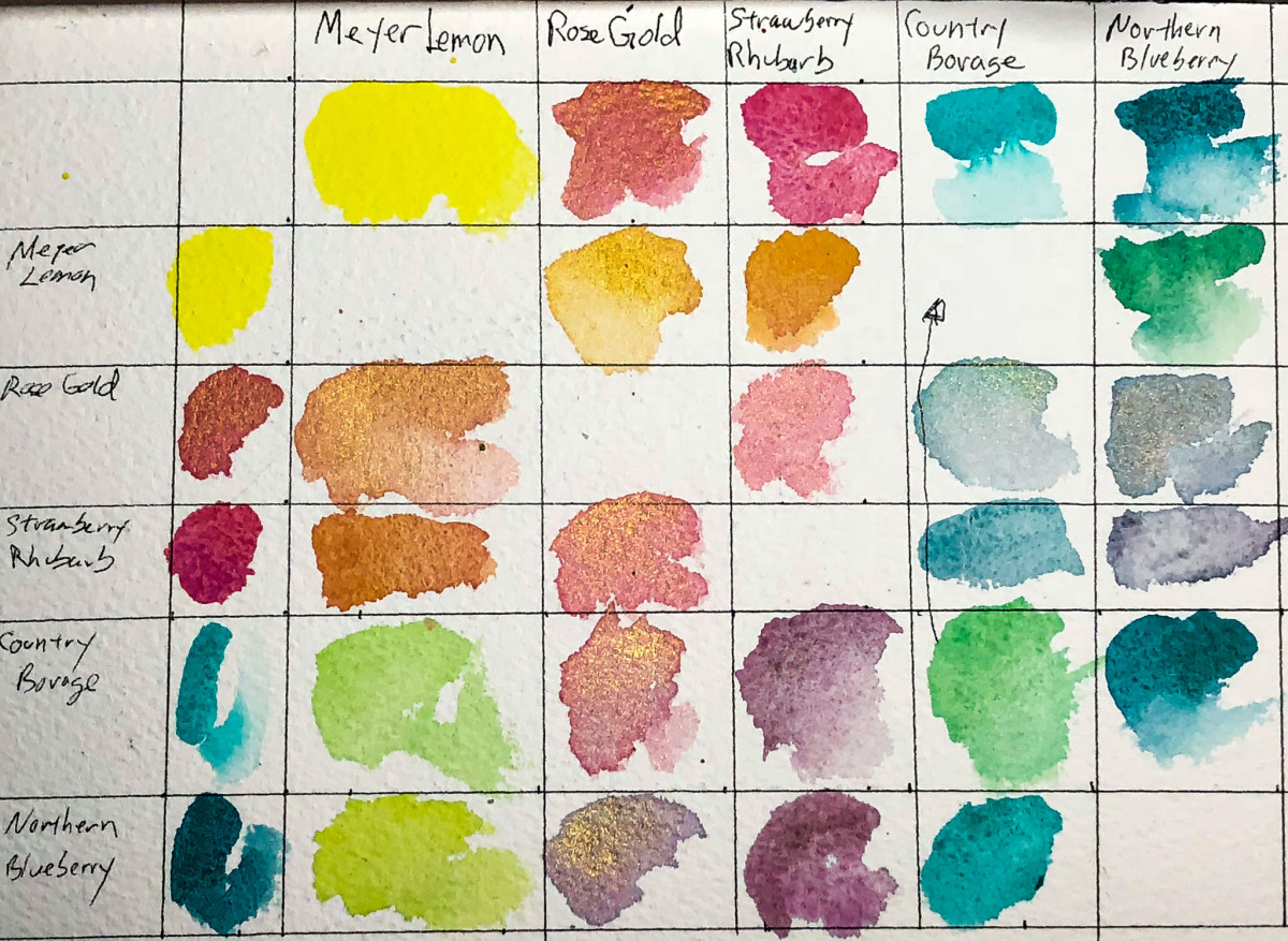 Wild & Free Color Chart