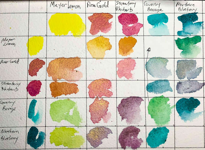 Wild & Free Color Chart