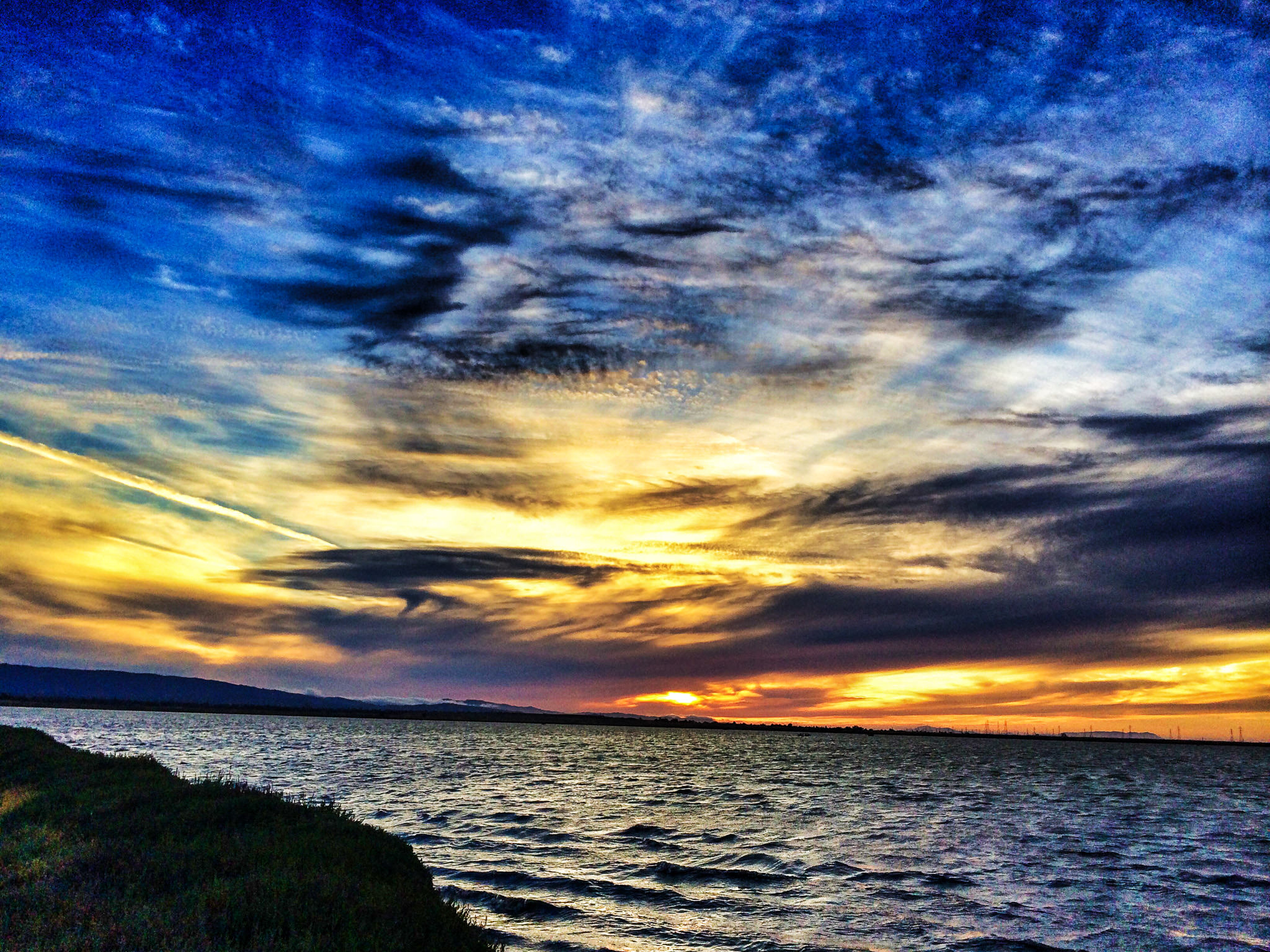 7 Years Cycling:Bayshore Sunset