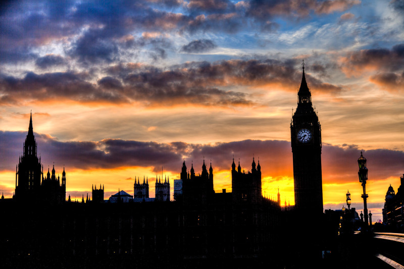 London Sunset -- 2013