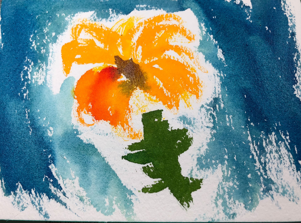 Fountain Pen Ink Flower